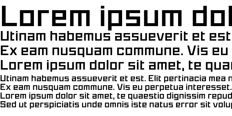 Sample of Proto Sans 22