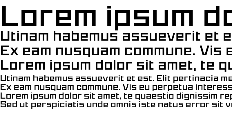 Sample of Proto Sans 23