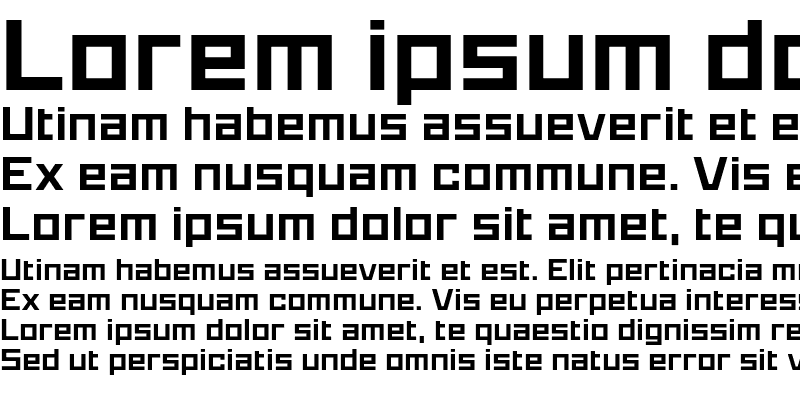 Sample of Proto Sans 33