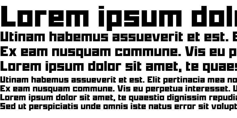 Sample of Proto Sans 51