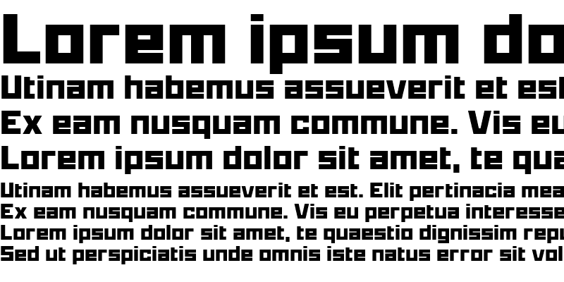 Sample of Proto Sans 52