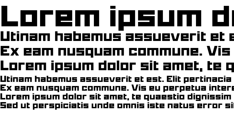 Sample of Proto Sans 53