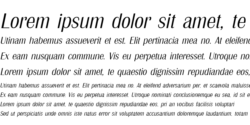 Sample of PSL-Pojamarn Italic