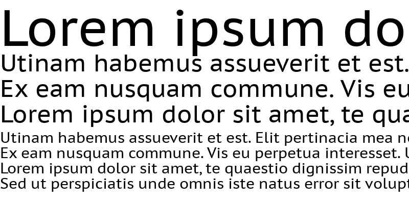 Sample of PT Sans Caption Regular