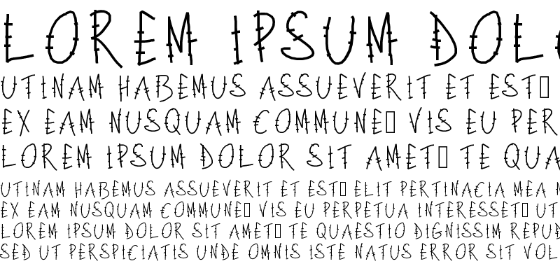 Sample of PWLettresbarres