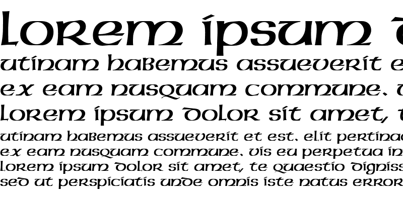 Sample of QTUSA-Uncial