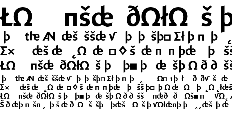 Sample of QuadraatSans Bold