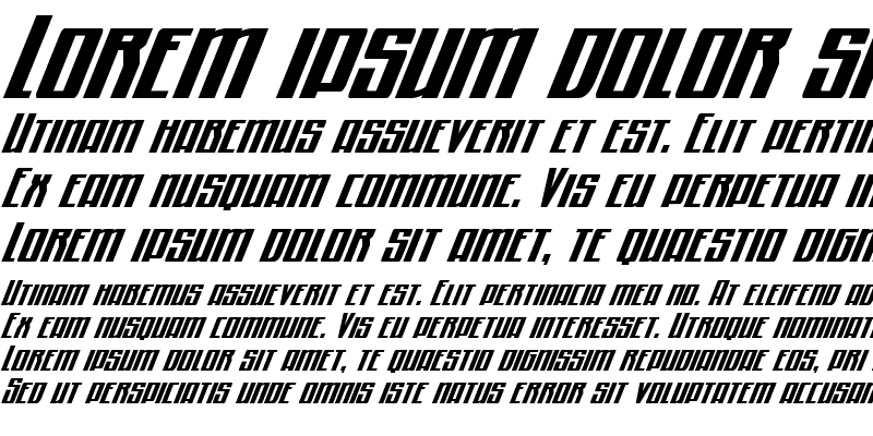 Sample of Quantum of Malice Condensed Italic