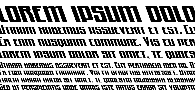 Sample of Quantum of Malice Leftalic Italic