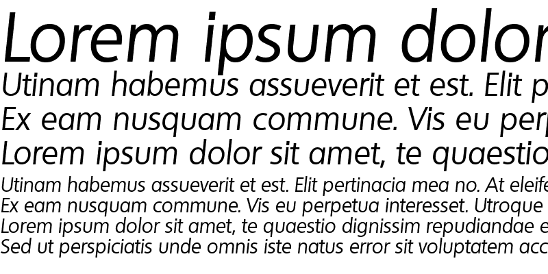 Sample of QuebecSerial Italic