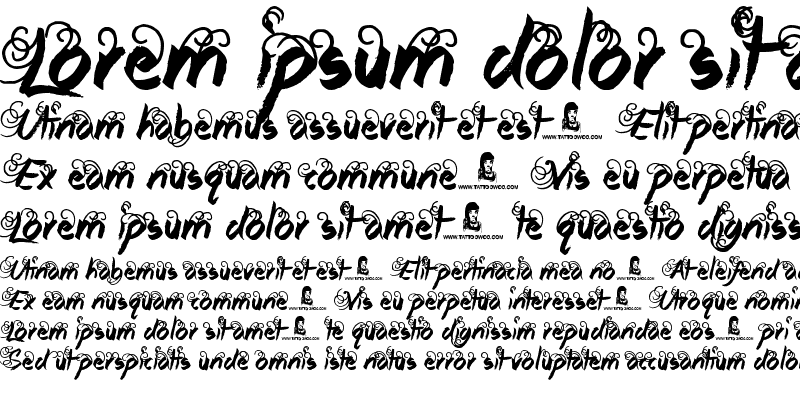 Sample of Queenie Beebie