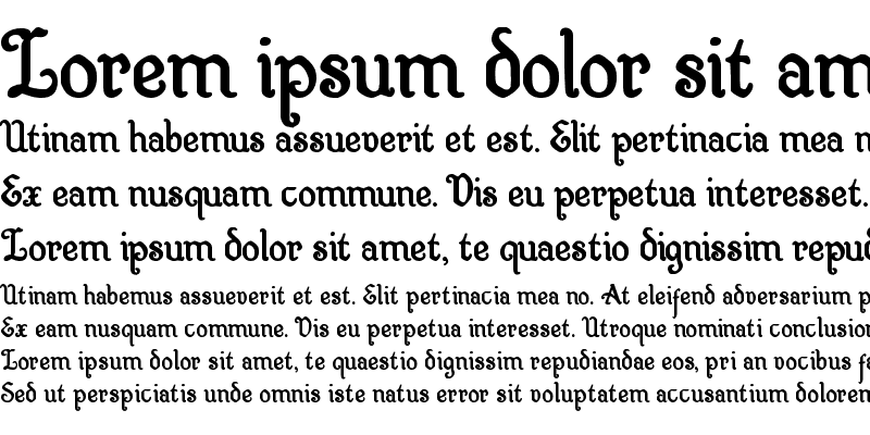 Sample of Quill Sword Bold Bold