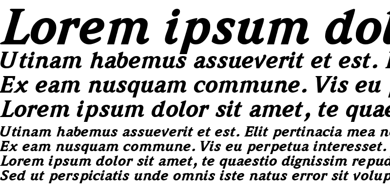 Sample of QuintessenceBlackSSK Italic