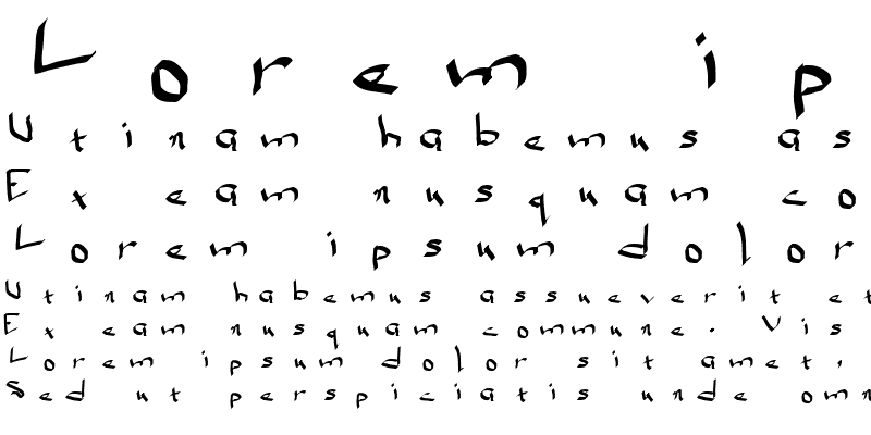 Sample of Qwikscribble Normal