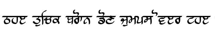 Preview of Raajaa Script Medium Medium