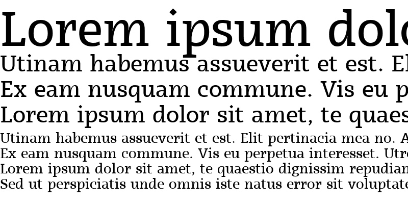 Sample of Radcliffe Text Medium