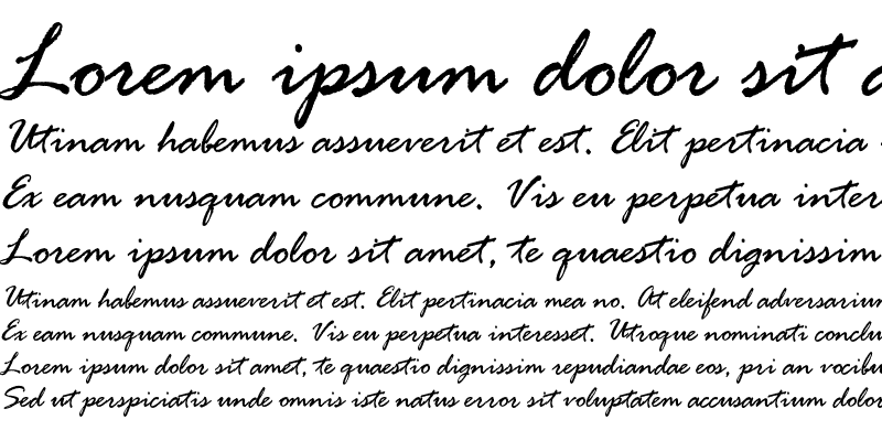 Sample of RageItalicEF