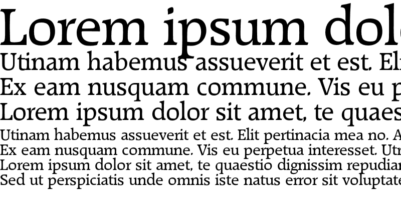 Sample of Raleigh-Regular