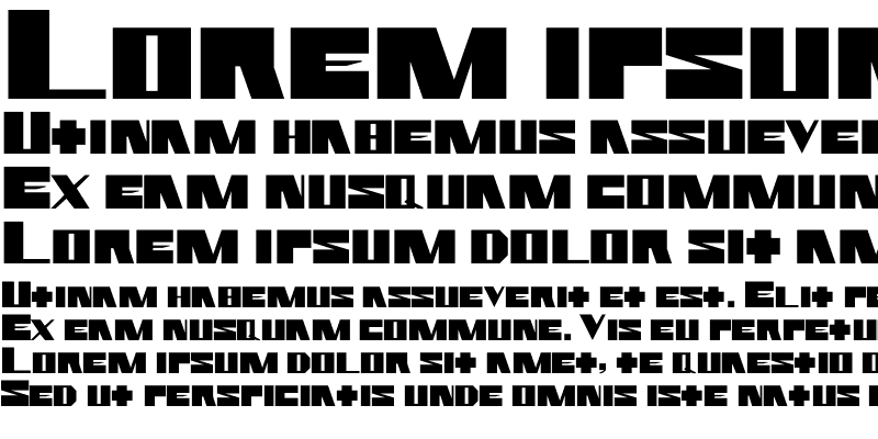 Sample of Rammstein Fonts By: AiR