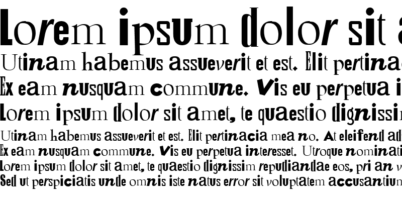 Sample of Ransom Italic