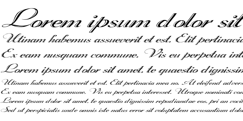 Sample of Rechtman Ex plain italic
