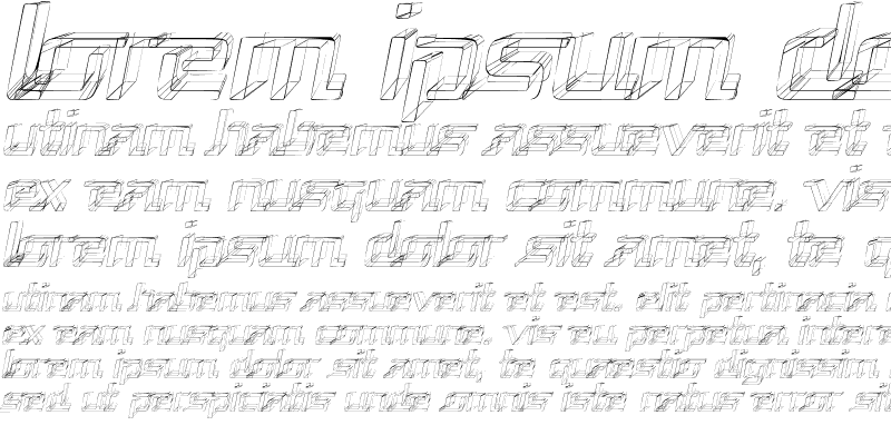 Sample of Republika - Sktech Italic