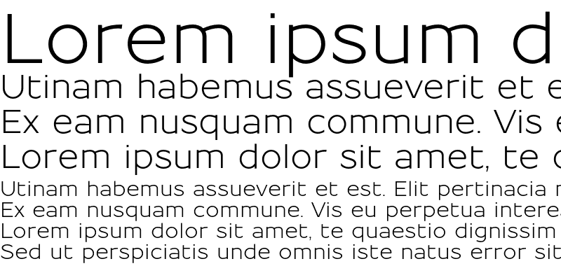 Sample of Resamitz Regular