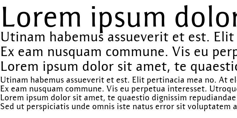 Sample of Resavska BG Sans