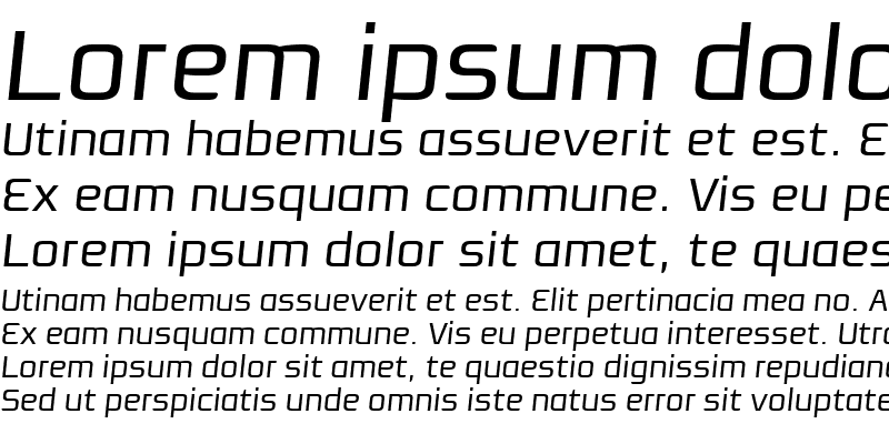 Sample of Resea Italic