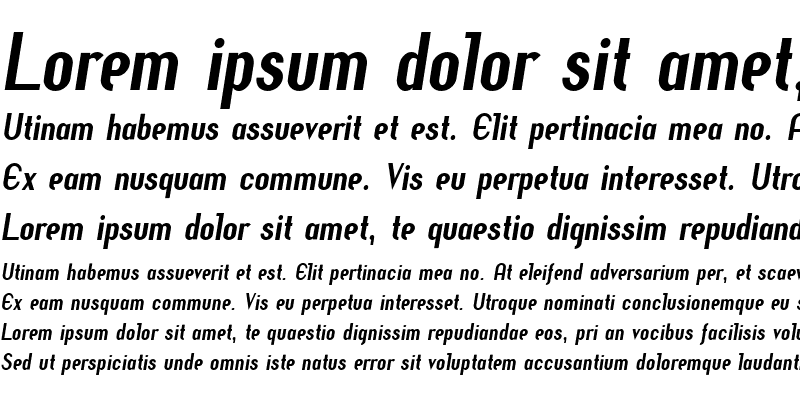 Sample of Revival Medium Italic