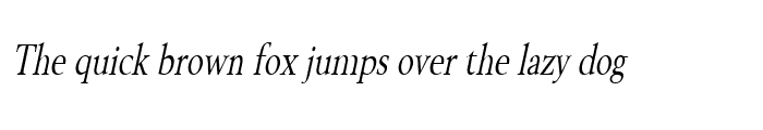 Preview of Revive 8 Thin Italic
