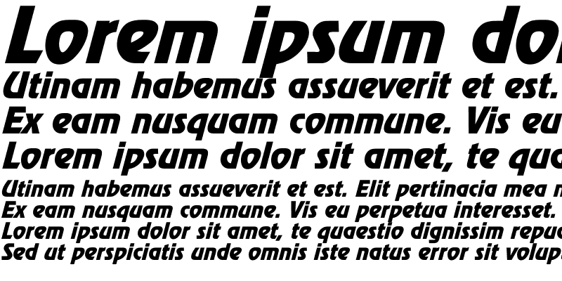 Sample of Revue Italic Italic