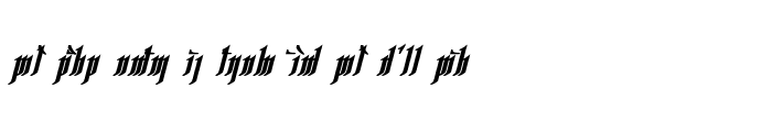Preview of Rhesimol Bold Italic