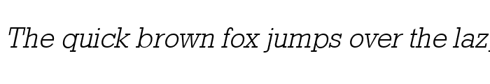 Preview of RodeoLight Italic