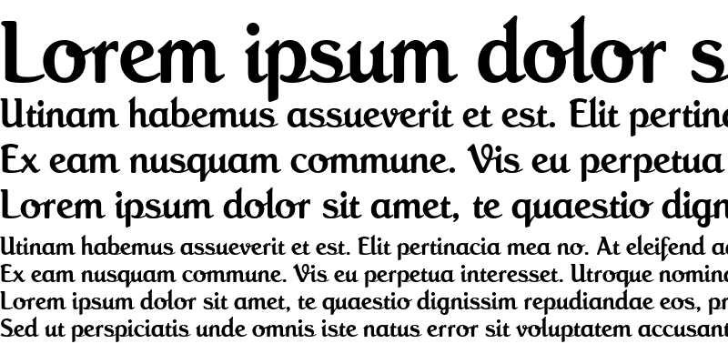 Sample of RomanScriptEFAlternate