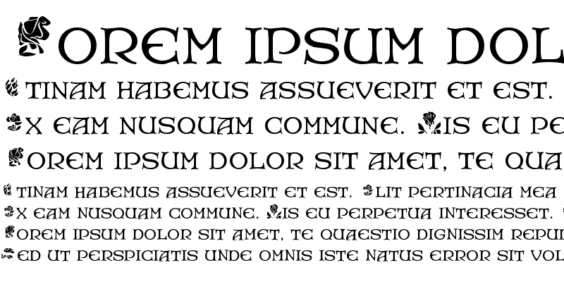 Sample of RoseGardenEF-BoldInlayTwo