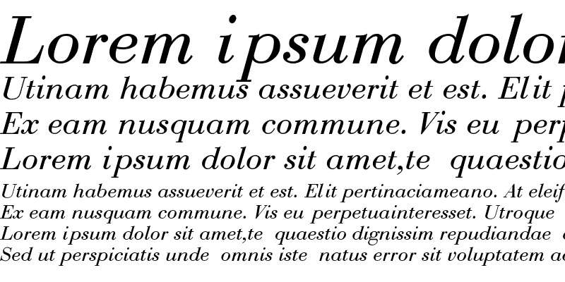 Sample of Rothni-Normal-Italic Regular