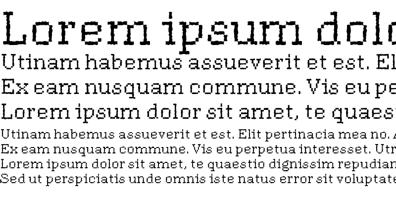 Sample of Rough17 Bold