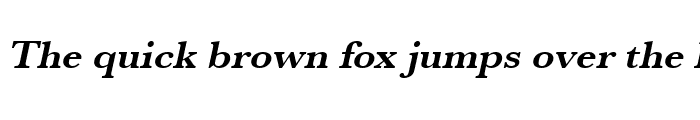 Preview of RoxanneBeckerWide Bold Italic