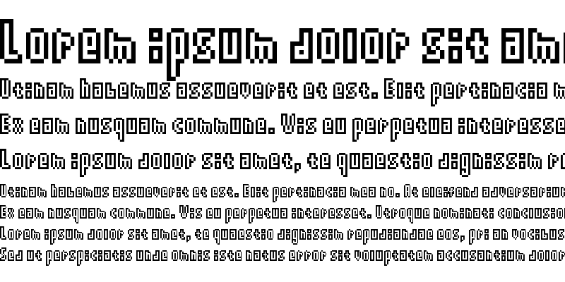 Sample of RPG Font v0.3 Regular