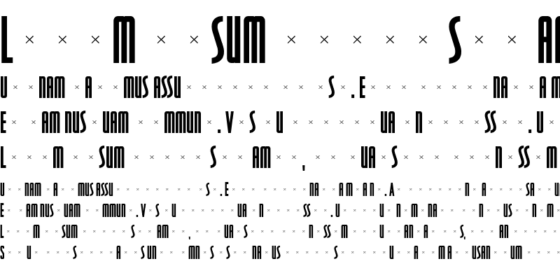 Sample of RRRaleighGothicCondExBld Roman