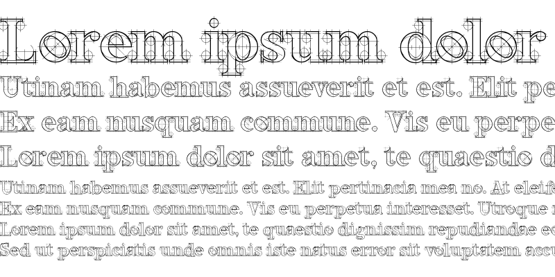 Sample of Rubino Serif Regular
