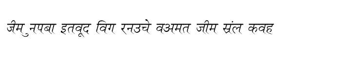Preview of Ruchi-Normal Italic