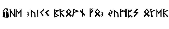 Preview of Runes Regular