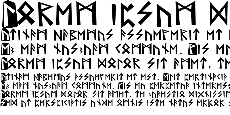 Sample of Runes