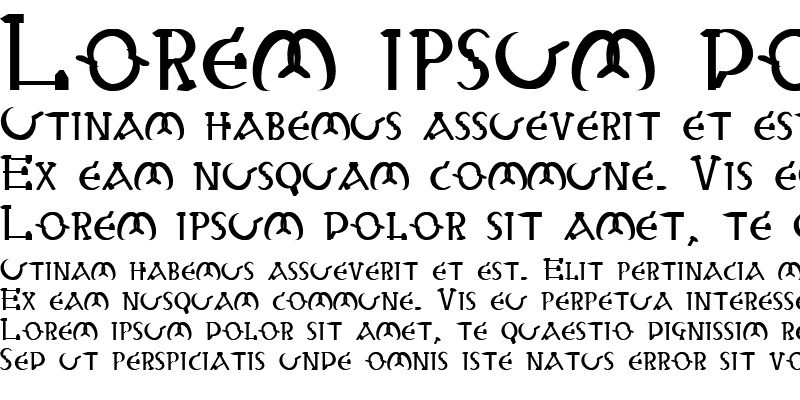 Sample of Sabbath 6 Bold