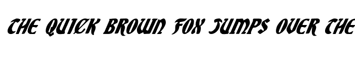 Preview of Sable Lion Italic Italic