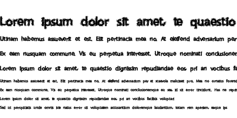 Sample of SafePaper Regular