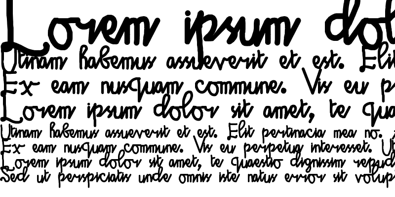 Sample of Sahidz script