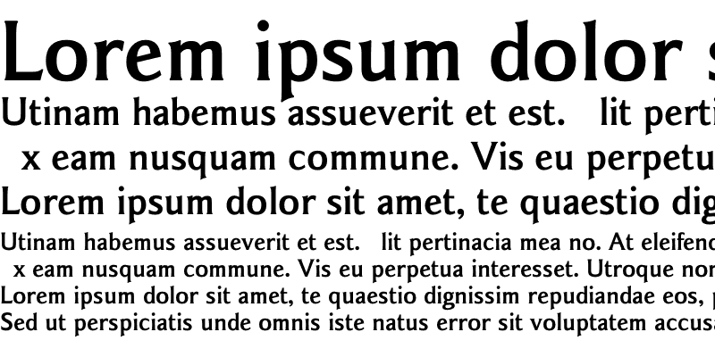 Sample of SainsburyBold Regular